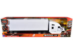 Kenworth T680 Truck White with Dry Van Trailer White "Long Haul Trucker" Series 1/32 Diecast Model by New Ray-2