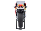 Honda NSR500 WGP500 Motorcycle #56 Red and White with Helmet "Baribari Legend" (1986) OVA 1/12 Model by Autoart-0