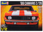 Level 5 Model Kit 1969 Chevrolet Camaro Z/28 3-in-1 Kit 1/12 Scale Model by Revell-0