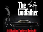 1955 Cadillac Fleetwood Series 60 Special Black "The Godfather" (1972) Movie 1/18 Diecast Model Car by Greenlight-3