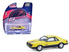 1979 Ford Mustang Cobra Fastback Bright Yellow with Cobra Good Graphics "GreenLight Muscle" Series 30 1/64 Diecast Model Car by Greenlight-4