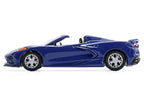 2021 Chevrolet Corvette Stingray Convertible Elkhart Lake Blue "GreenLight Muscle" Series 30 1/64 Diecast Model Car by Greenlight-2