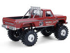 1979 Ford F-250 Monster Truck with 48-Inch Tires "Walkin' Tall" Red "Kings of Crunch" Series 1/18 Diecast Model Car by Greenlight-0