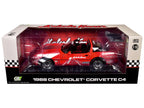 1988 Chevrolet Corvette C4 #1 Malcolm Konner "Corvette Challenge Race Car" Red with Black Top 1/18 Diecast Model Car by Greenlight-1