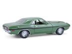 1970 Dodge Challenger R/T Hemi F8 Green with Black Stripes and Green Interior "Mr. Norm's Challenger" 1/18 Diecast Model Car by Greenlight-0