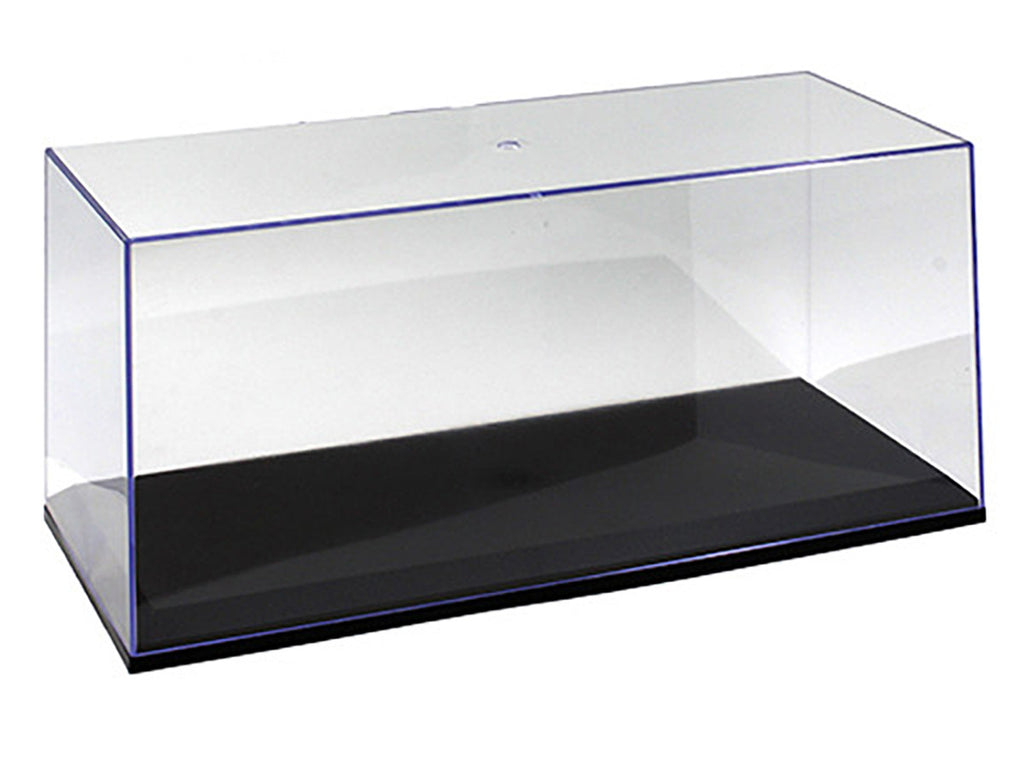 Collectible Display Show Case with Black Base for 1/24 1/18 Scale Models by Illumibox-1