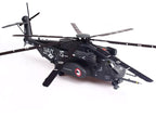 Sikorsky MH-53E Sea Dragon Helicopter "United States Navy Blackhawks Tail Number 15" Dark Gray 1/72 Diecast Model by Panzerkampf-1