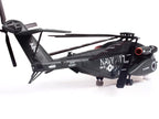 Sikorsky MH-53E Sea Dragon Helicopter "United States Navy Blackhawks Tail Number 17" Dark Gray 1/72 Diecast Model by Panzerkampf-2