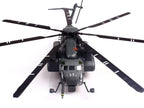 Sikorsky MH-53E Sea Dragon Helicopter "United States Navy Blackhawks Tail Number 17" Dark Gray 1/72 Diecast Model by Panzerkampf-1