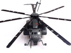 Sikorsky MH-53E Sea Dragon Helicopter "United States Navy Blackhawks Tail Number 17" Dark Gray 1/72 Diecast Model by Panzerkampf