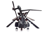 Sikorsky MH-53E Sea Dragon Helicopter "United States Navy Blackhawks Tail Number 17" Dark Gray 1/72 Diecast Model by Panzerkampf-3