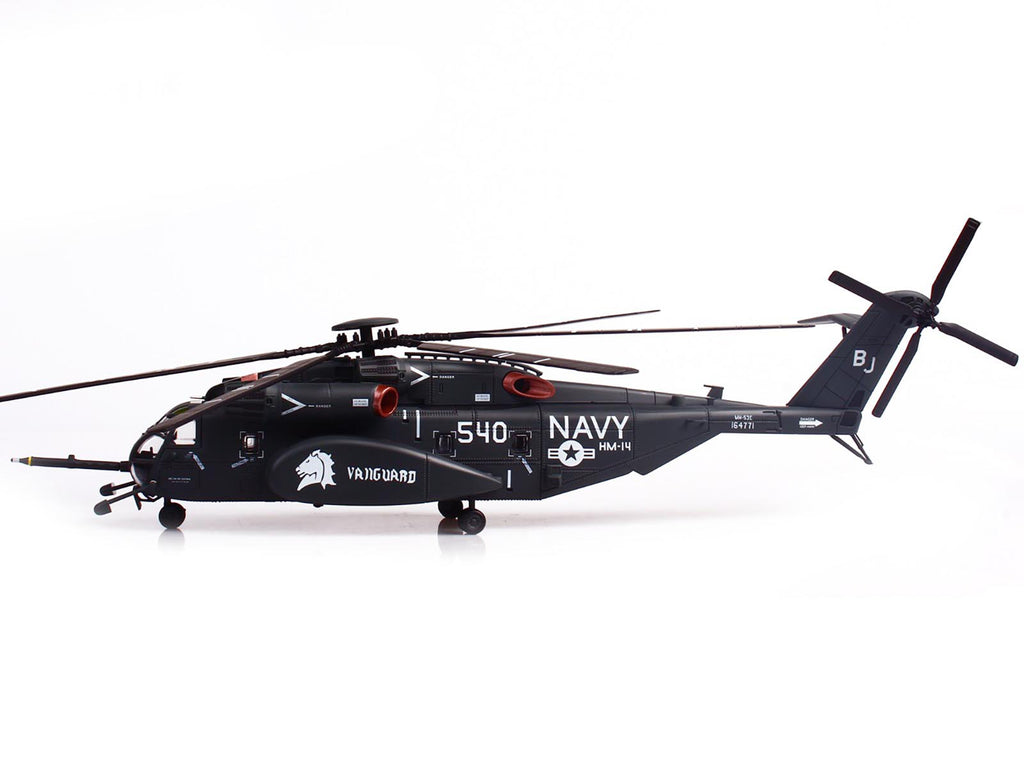 Sikorsky MH-53E Sea Dragon Helicopter "United States Navy Vanguard Tail Number 540" Dark Gray 1/72 Diecast Model by Panzerkampf