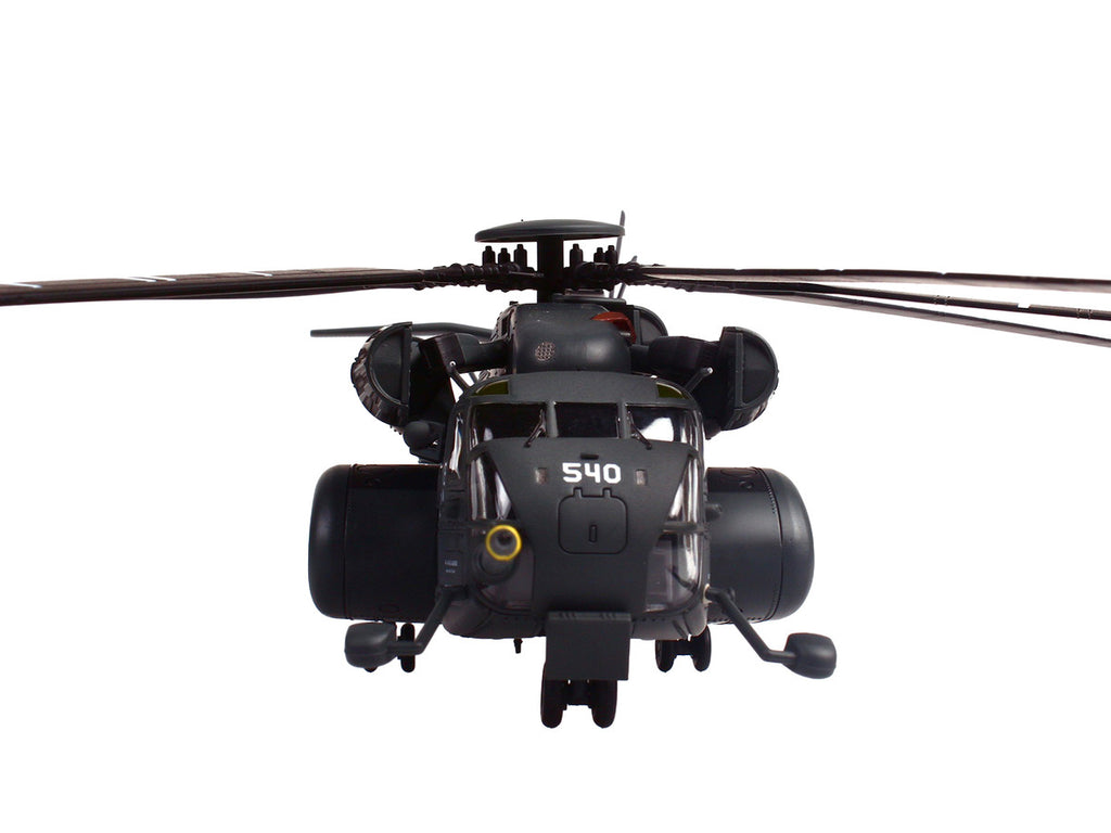 Sikorsky MH-53E Sea Dragon Helicopter "United States Navy Vanguard Tail Number 540" Dark Gray 1/72 Diecast Model by Panzerkampf-2