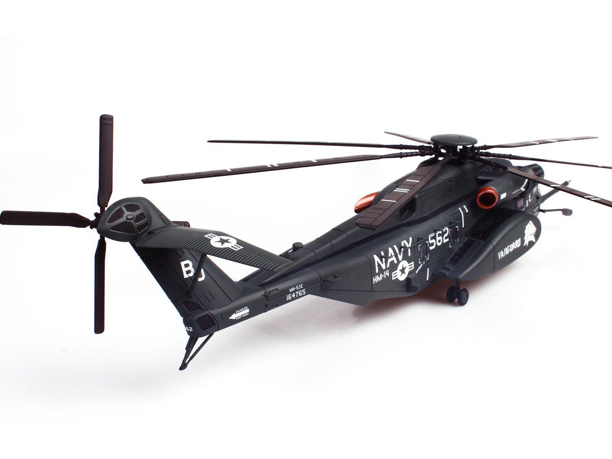 Sikorsky MH-53E Sea Dragon Helicopter "United States Navy Vanguard Tail Number 562" Dark Gray 1/72 Diecast Model by Panzerkampf-3