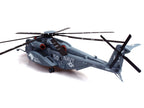 Sikorsky MH-53E Sea Dragon Helicopter "United States Navy Black Stallions Tail Number 50" Light Gray 1/72 Diecast Model by Panzerkampf-1