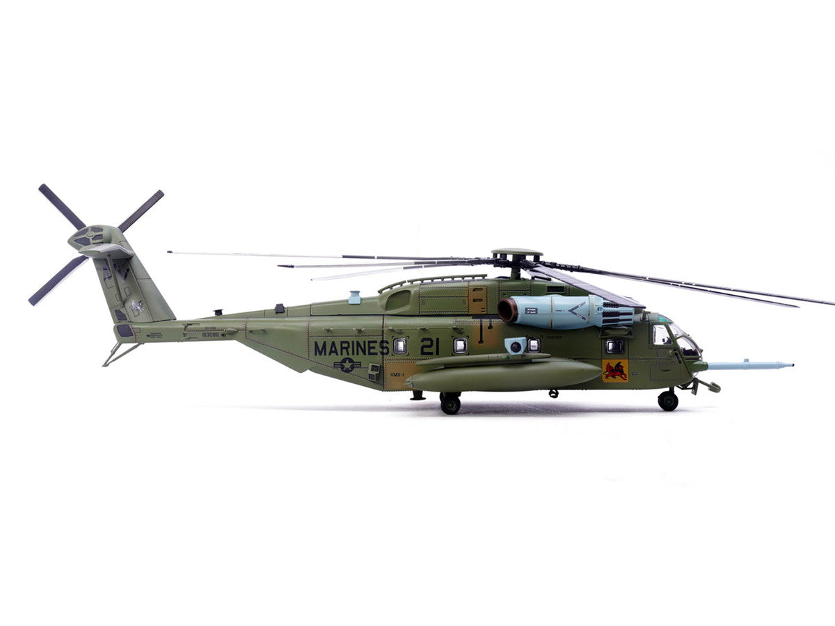 Sikorsky CH-53E Super Stallion Helicopter #21 "163086 VMX-1 MCAS Yuma" (2021) United States Marine Corps 1/72 Diecast Model by Panzerkampf-1
