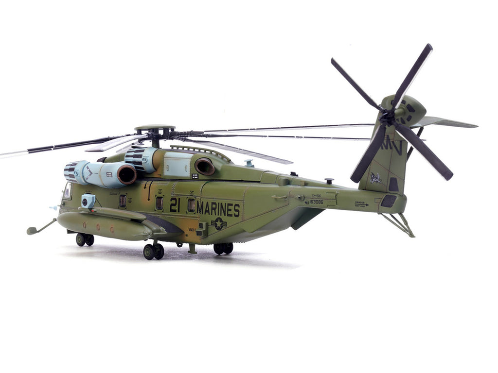 Sikorsky CH-53E Super Stallion Helicopter #21 "163086 VMX-1 MCAS Yuma" (2021) United States Marine Corps 1/72 Diecast Model by Panzerkampf-2