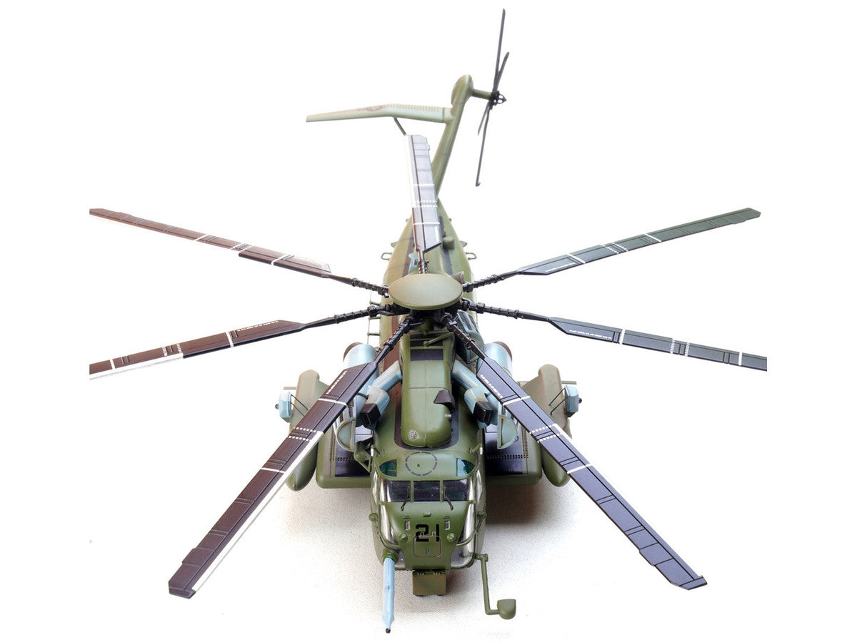 Sikorsky CH-53E Super Stallion Helicopter #21 "163086 VMX-1 MCAS Yuma" (2021) United States Marine Corps 1/72 Diecast Model by Panzerkampf-3