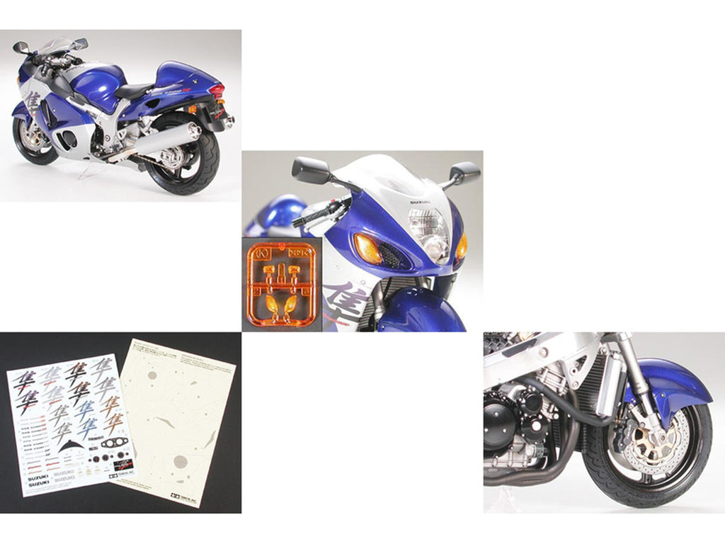 Model Kit Suzuki GSX1300R Hayabusa Motorcycle 1/12 Scale Model by Tamiya-2