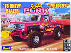 Level 4 Model Kit 1978 Chevrolet Blazer Pickup Truck "Pulled Pork Pulldozer" 1/24 Scale Model by Revell-0