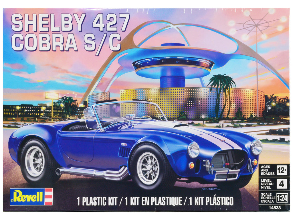 Level 4 Model Kit Shelby Cobra 427 S/C 1/24 Scale Model by Revell-0