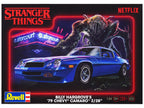 Level 4 Model Kit Billy Hargrove’s 1979 Chevrolet Camaro Z/28 "Stranger Things" (2016-Current) TV Series 1/24 Scale Model by Revell-0