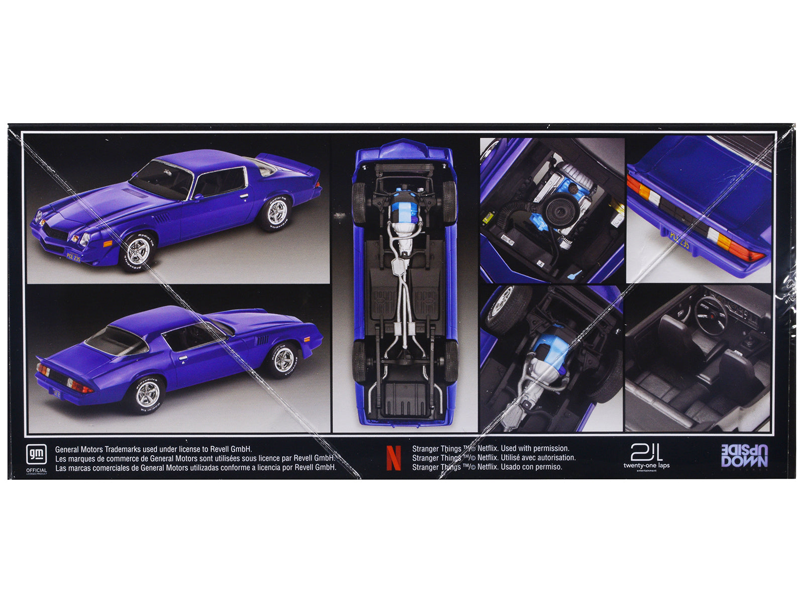 Level 4 Model Kit Billy Hargrove’s 1979 Chevrolet Camaro Z/28 "Stranger Things" (2016-Current) TV Series 1/24 Scale Model by Revell