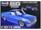 Level 4 Model Kit 1991 Chevrolet S-10 Lowrider Pickup Truck with 1/64 Diecast Version Included "Big + Little Series" 1/25 Scale Model by Revell-4