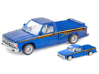 Level 4 Model Kit 1991 Chevrolet S-10 Lowrider Pickup Truck with 1/64 Diecast Version Included "Big + Little Series" 1/25 Scale Model by Revell-0