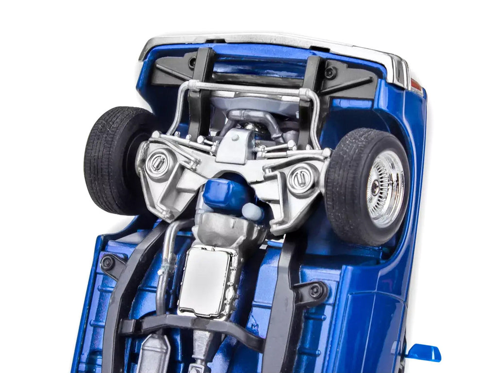 Level 4 Model Kit 1991 Chevrolet S-10 Lowrider Pickup Truck with 1/64 Diecast Version Included "Big + Little Series" 1/25 Scale Model by Revell-1
