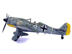 Focke-Wulf Fw 190A Aircraft "108-Victory Ace Hauptmann Hans 'Assi' Hahn Gruppenkommandeur III./JG 2 Richthofen France" (1942) German Luftwaffe 1/72 Diecast Model Airplane by Legion-2