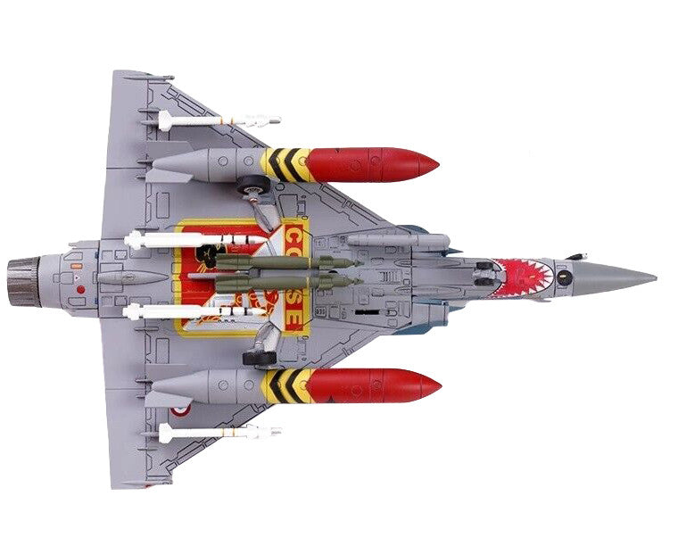 Dassault Mirage 2000-5F Fighter Aircraft "70th Anniversary of Corsica Squadron" French Air Force "Wing" Series 1/72 Diecast Model by Panzerkampf-2