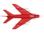 Mikoyan-Gurevich MiG-19S Farmer C Fighter Aircraft "Yellow 45" "VVS Display Team Soviet Air Force Kubinka Air Base" (1960) "Wing" Series  1/72 Diecast Model by Panzerkampf-3