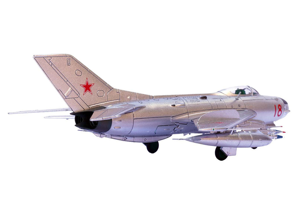Mikoyan-Gurevich MiG-19PM Farmer-E Fighter Aircraft "Red 18" Soviet Air Force 1/72 Diecast Model by Panzerkampf-2