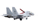 Sukhoi Su-30MKK Flanker-G Fighter Aircraft #17 "People's Liberation Army (PLA) Naval Aviation's Sea and Air Eagle Regiment" Chinese Air Force "Wing" Series 1/72 Diecast Model by Panzerkampf-1