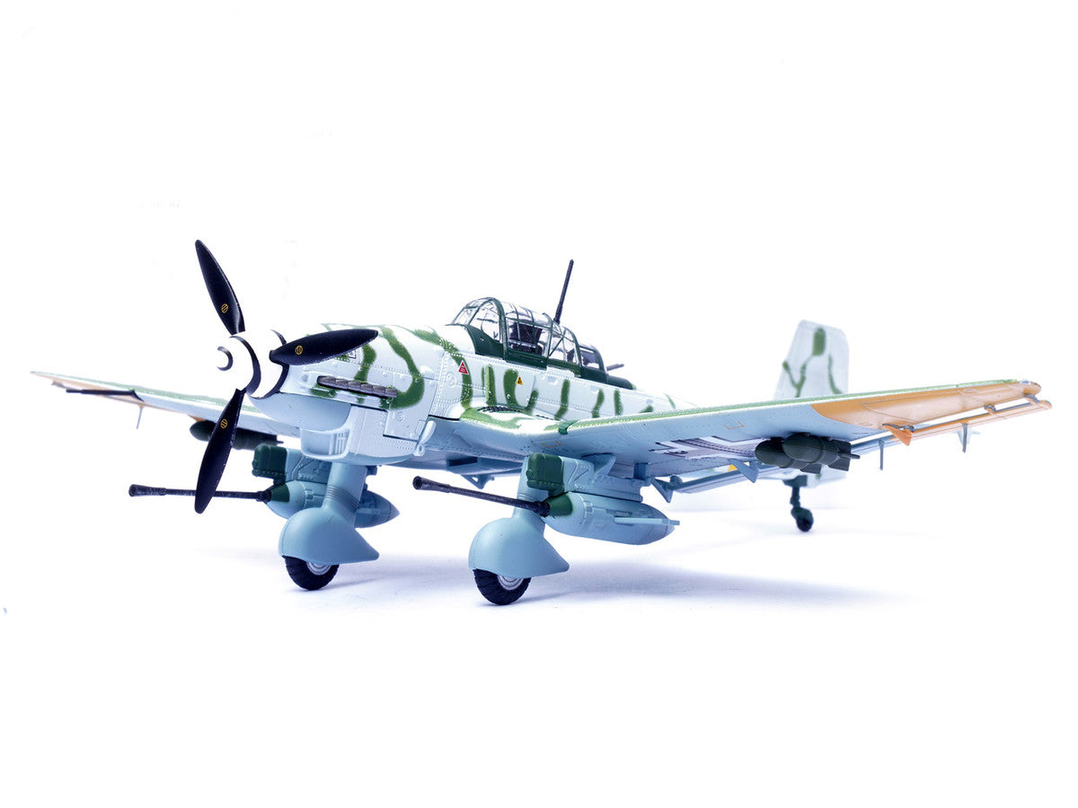 Junkers Ju 87G2 Stuka Bomber Aircraft "10.(Pz)/SG 2 Immelmann Markisch Friedland Pomerania" (1945) German Luftwaffe "Wing" Series 1/72 Diecast Model by Panzerkampf-3