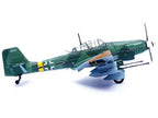 Junkers Ju 87G2 Stuka Bomber Aircraft "10.(Pz)/SG 2 Immelmann Oberst Hans-Ulrich Rudel Slovakia" (1944) German Luftwaffe "Wing" Series 1/72 Diecast Model by Panzerkampf-1