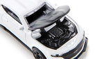 Chevrolet Camaro White with Black Hood Diecast Model Car by Siku-3