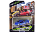 1965 Buick Riviera Candy Blue with Graphics "Lowriders" "Maisto Design" Series 1/64 Diecast Model Car by Maisto-2