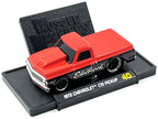 1972 Chevrolet C-10 Pickup Truck Red and Black "Edelbrock" 1/64 Diecast Model Car by Muscle Machines-2
