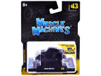 RWB 993 911 Matt Black 1/64 Diecast Model Car by Muscle Machines-1