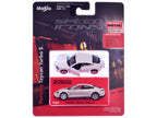 Porsche Taycan Turbo S White "Speed Icons" Series 1/64 Diecast Model Car by Maisto-1