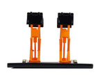 Automotive Double Scissor Lift Black and Orange "Double Scissor Lifts" Series 2 1/64 Diecast Model by Greenlight-2