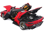 Ferrari Daytona SP3 Red with Black Top "Signature Series" 1/18 Diecast Model Car by Bburago-3