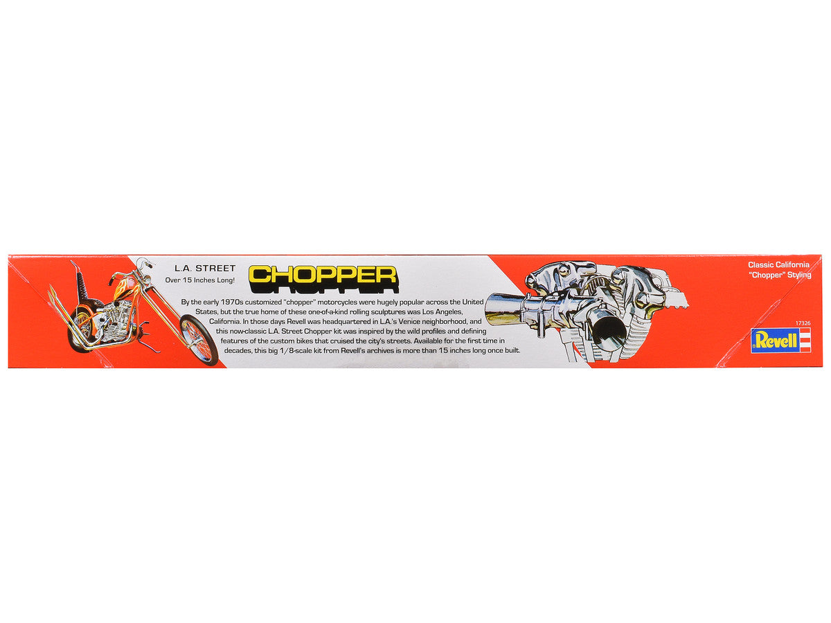 Level 5 Model Kit LA Street Chopper Motorcycle 1/8 Scale Model by Revell-1