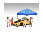 "Hip Hop Girls" 4 Piece Figure Set for 1/24 Scale Models by American Diorama-0