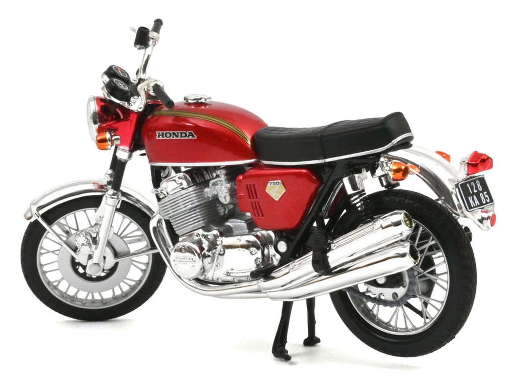 Honda CB750 Motorcycle Red Metallic 1/18 Diecast Model by Norev