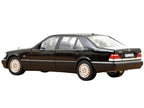 1997 Mercedes-Benz S600 Obsidian Black Metallic 1/18 Diecast Model Car by Norev