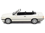 1991 BMW 325i Cabriolet Alpine White 1/18 Diecast Model Car by Norev-2