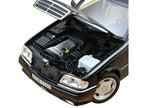 1993 Mercedes-Benz C36 AMG Black Metallic 1/18 Diecast Model Car by Norev-3
